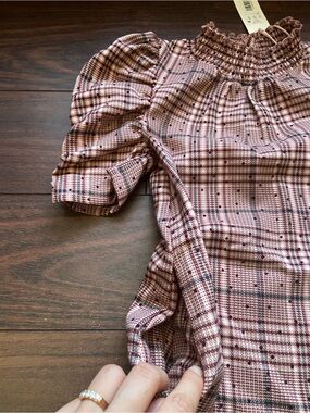 NWT Plaid Girl Dress Sz 5